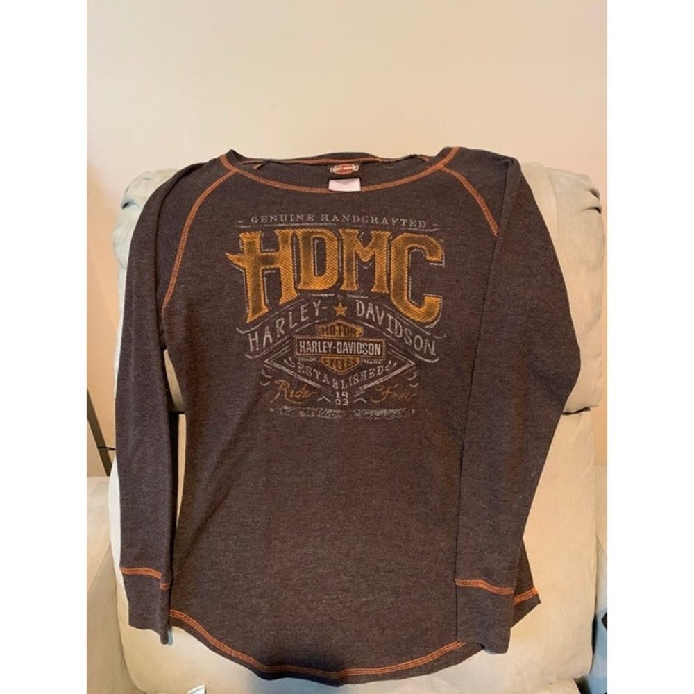 Women's Harley Davidson long sleeve thermal shirt